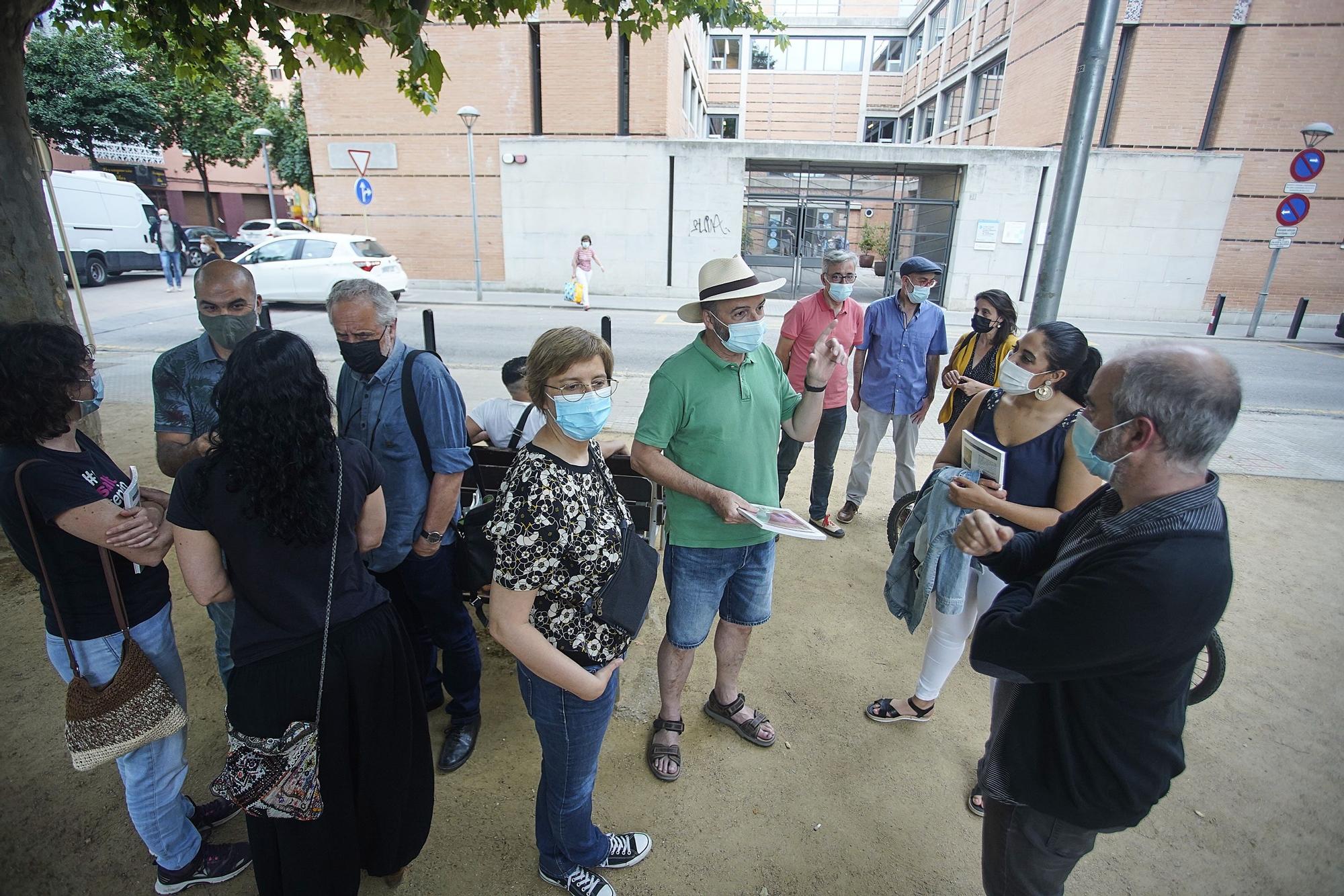 Nova protesta a Salt contra la segregació escolar al municipi