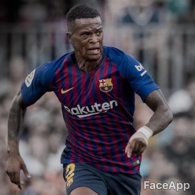 Así serán los jugadores del FC Barcelona de viejos, según Faceapp