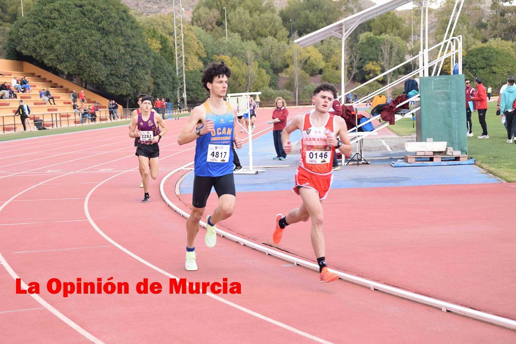 Regional absoluto y sub-23 de atletismo en Lorca