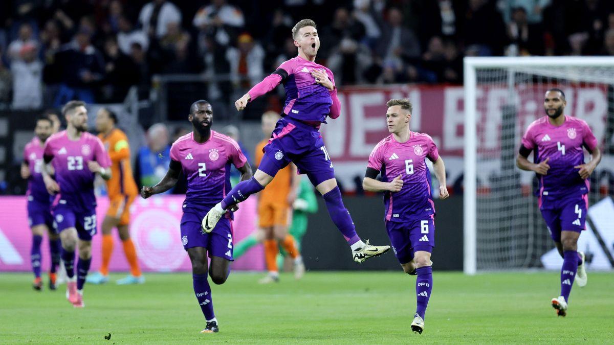 Alemania llega a la Eurocopa tras tres victorias y un empate en su reciente gira de amistosos