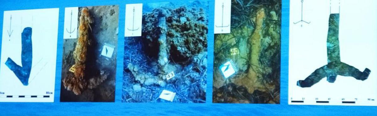 Xàbia crea en el Portitxol el primer museo sumergido de anclas antiguas de España