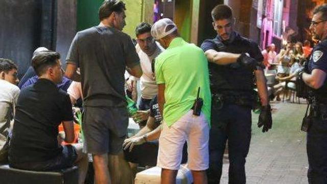 Patrulla policial en el West End.