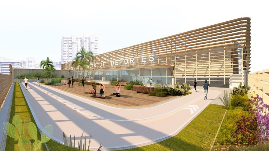 Luz verde de Urbanismo al diseño del nuevo Centro Insular de Deportes