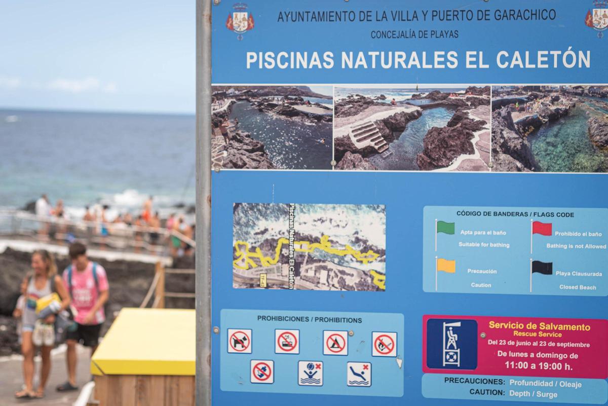 Una jornada en El Caletón, en Garachico Una jornada en El Caletón, en Garachico