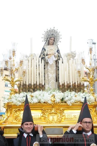 Procesión de la Soledad del Calvario en Murcia