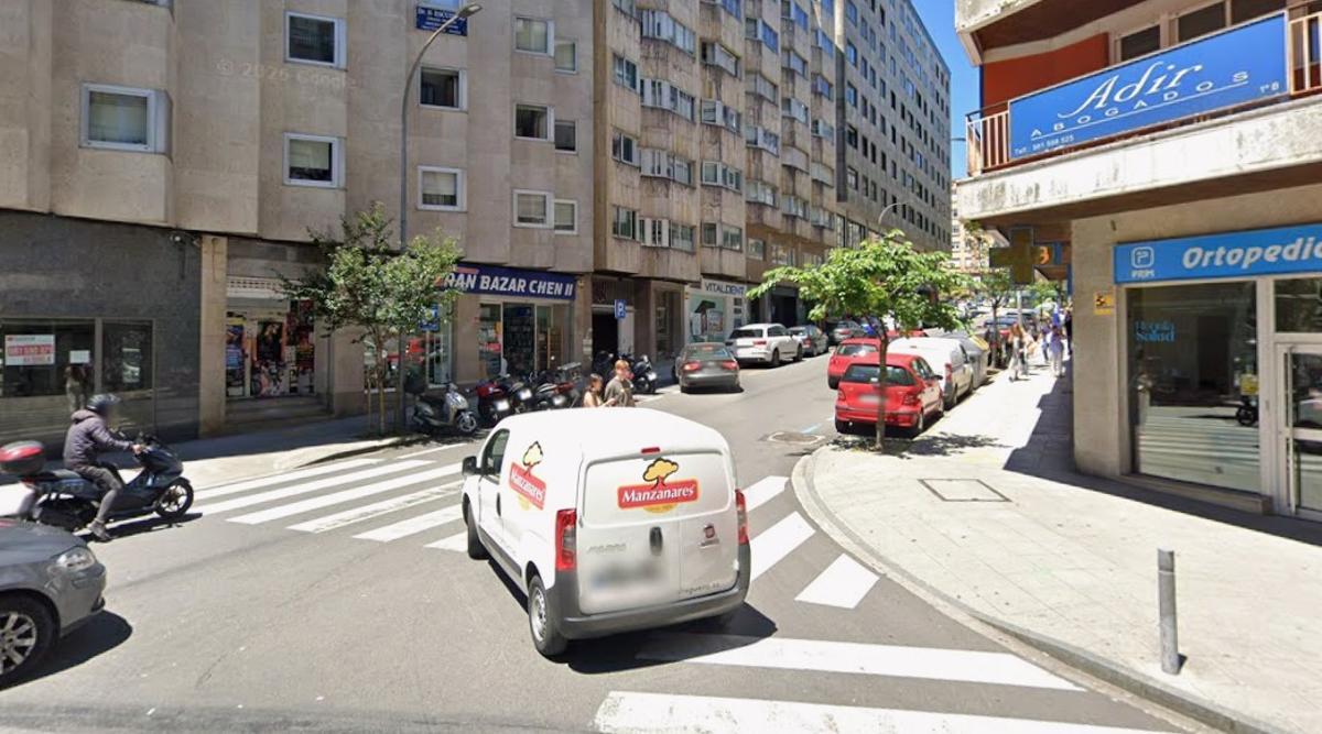 Punto de Santiago de Chile en el que fue interceptado el conductor en estado ebrio y portando hachís