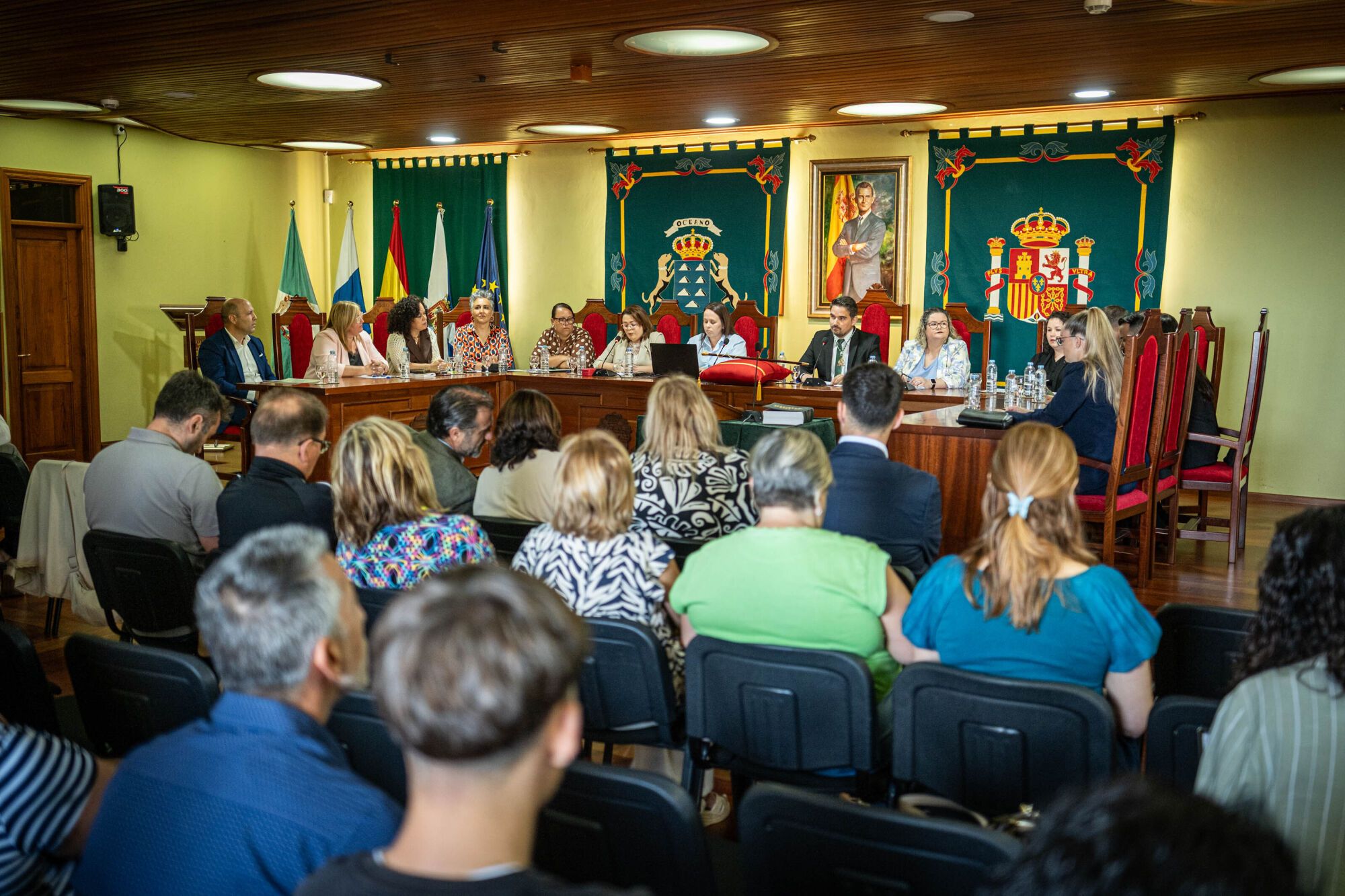 El pleno de La Guancha elige a Alejandro Herrera como nuevo alcalde del municipio.