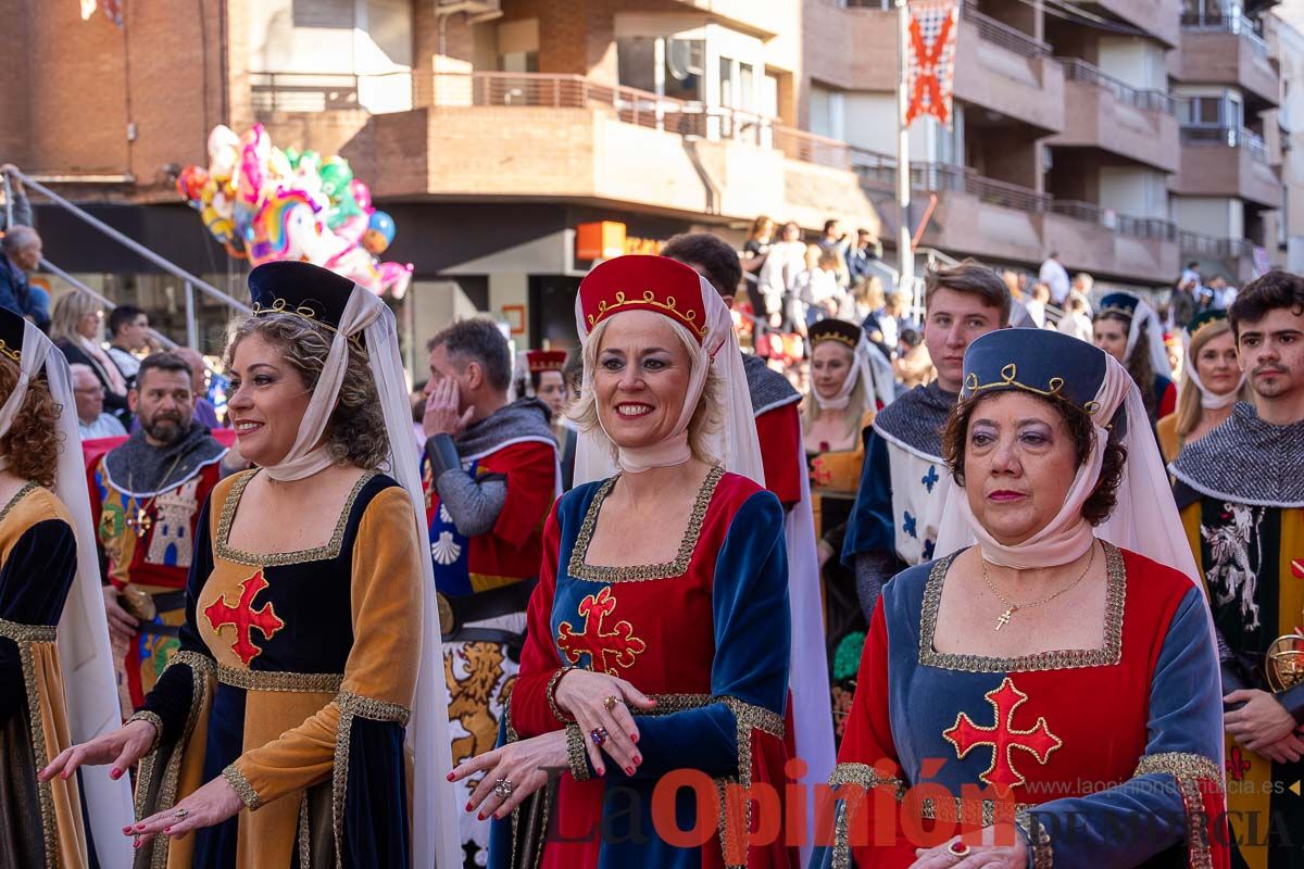 Procesión de subida a la Basílica en las Fiestas de Caravaca (Bando Cristiano)