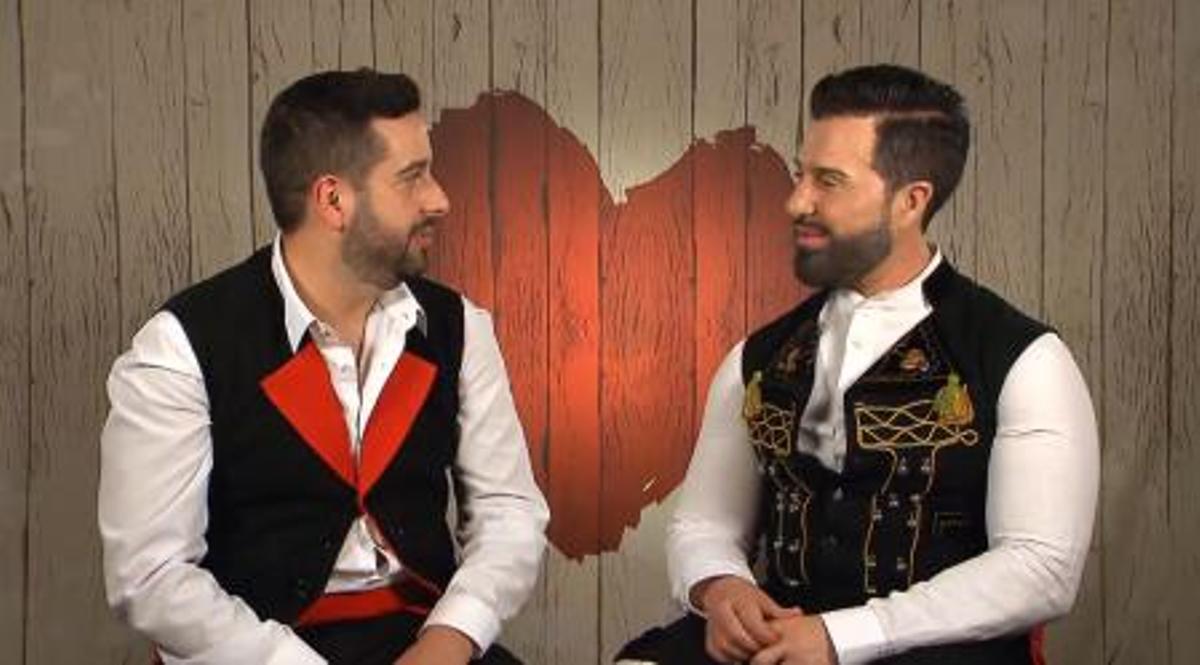 Pablo y Jony en 'First dates'.