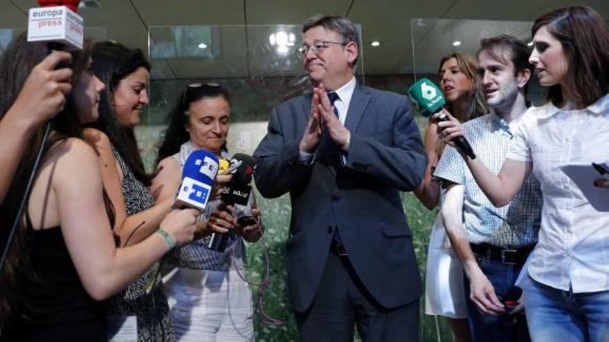 Puig ve futuro al Corredor y  la financiación con un Gobierno de Rajoy en minoría