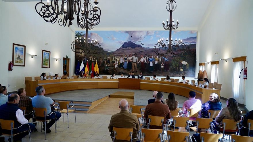 Rehabilitar fachadas o un logo buscan reactivar la zona comercial de Vecindario