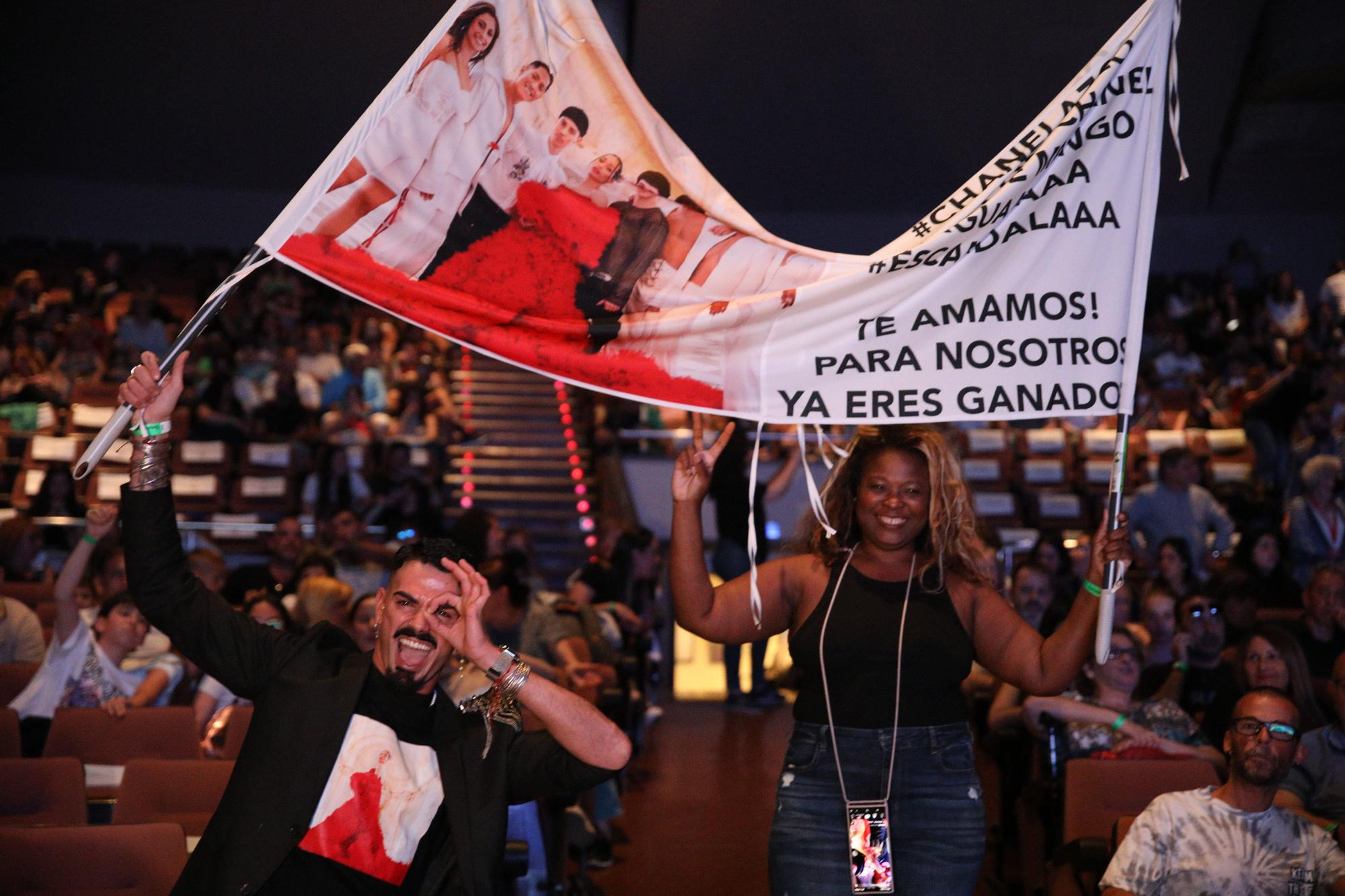 Eufòria a Olesa després de conèixer la tercera posició de Chanel Terrero a Eurovisió