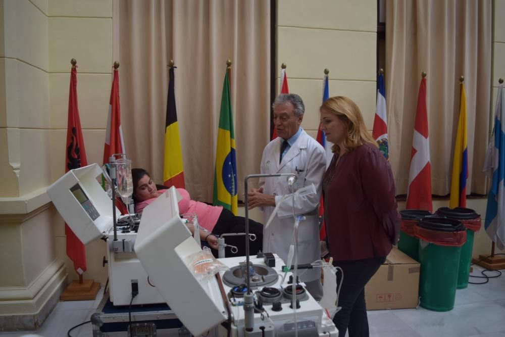 Las donaciones pueden hacerse en el Patio de las Banderas del Ayuntamiento de Málaga, de 10.00 a las 14.00 horas y desde las 16.30 a las 21.30 horas.