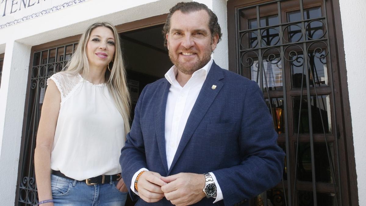 Los ediles de Cs Benalmádena María Luisa Robles y Juan Antonio Vargas.