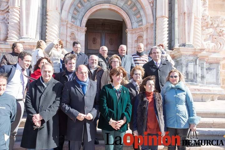 Visita de Soraya Sáez de Santamaría a Caravaca