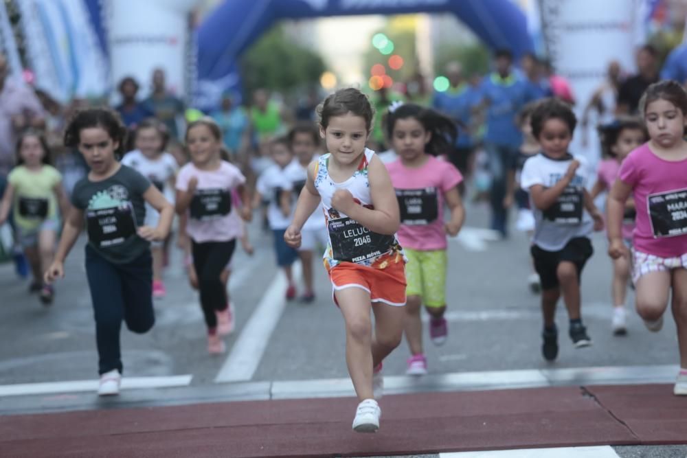 Nuevo éxito de la carrera nocturna de As Travesas con más de 1.300 participantes