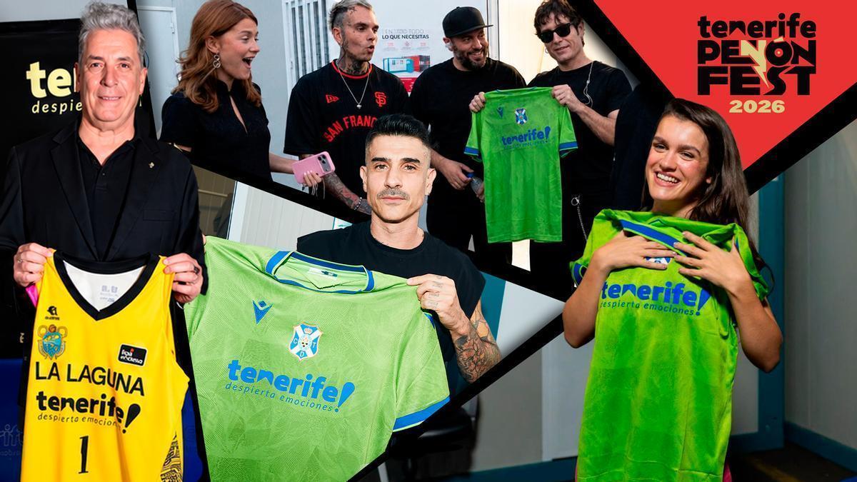 Tenerife enamora a los artistas del Peñón Fest.