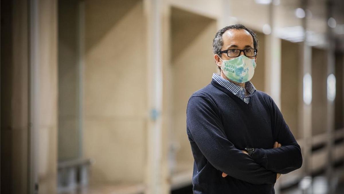 Alberto Cubero: "En la izquierda no tenemos que caer en las provocaciones de Azcón"