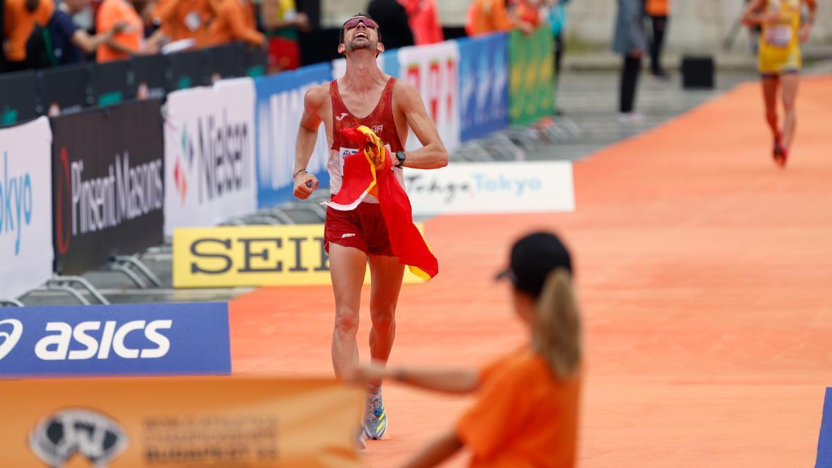 Álvaro Martín reinó a lo grande en Budapest