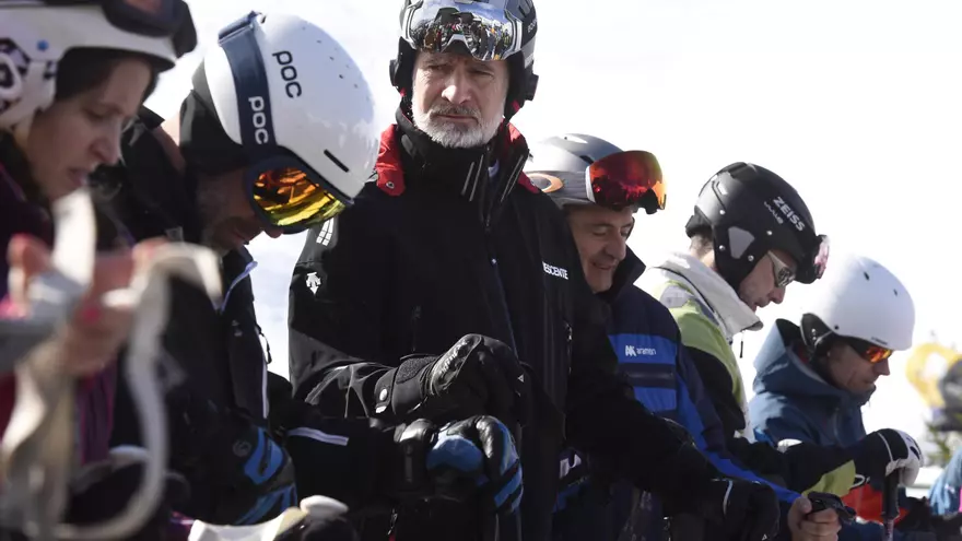 Felipe VI vuelve a Formigal después de seis años