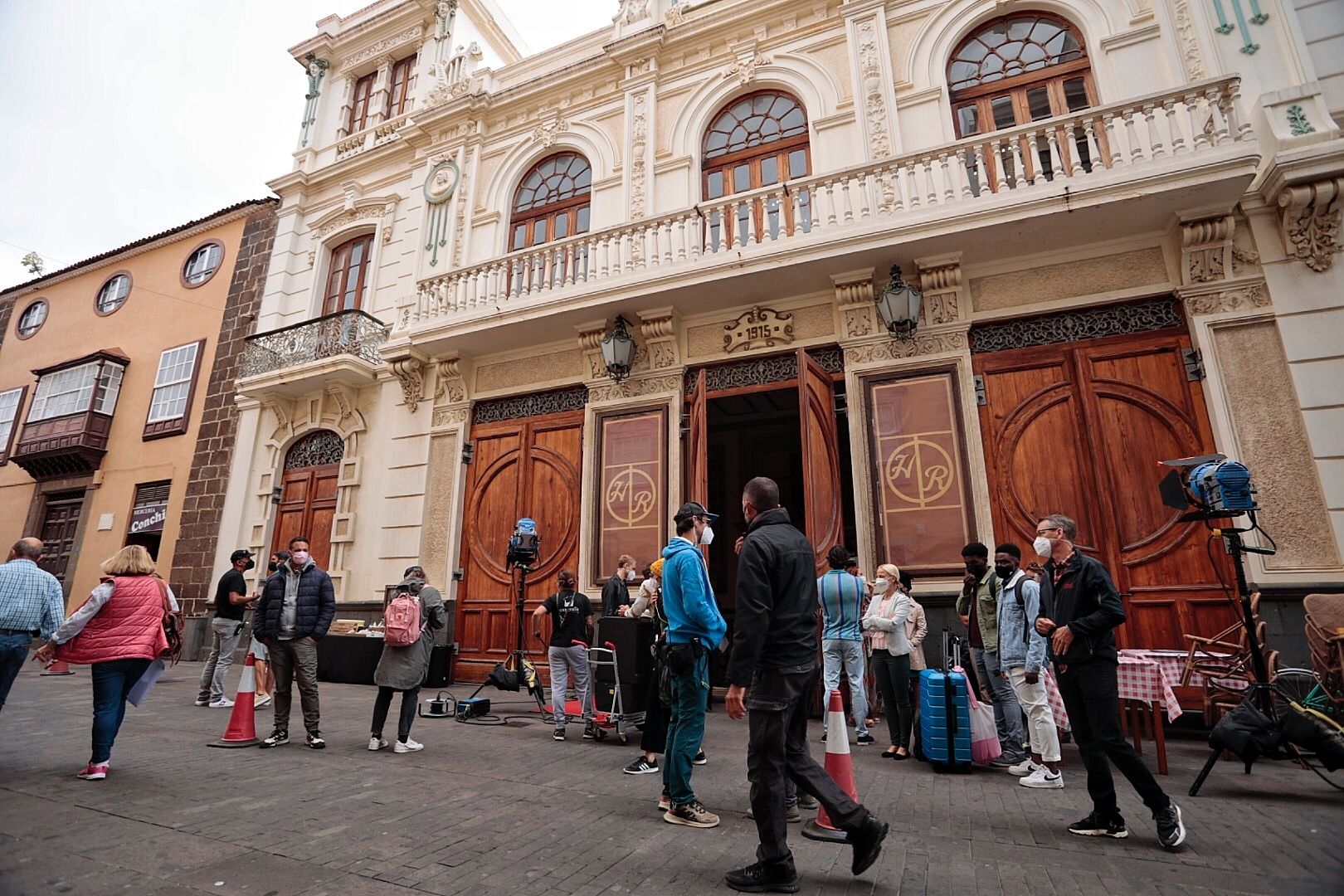 Rodaje en La Laguna