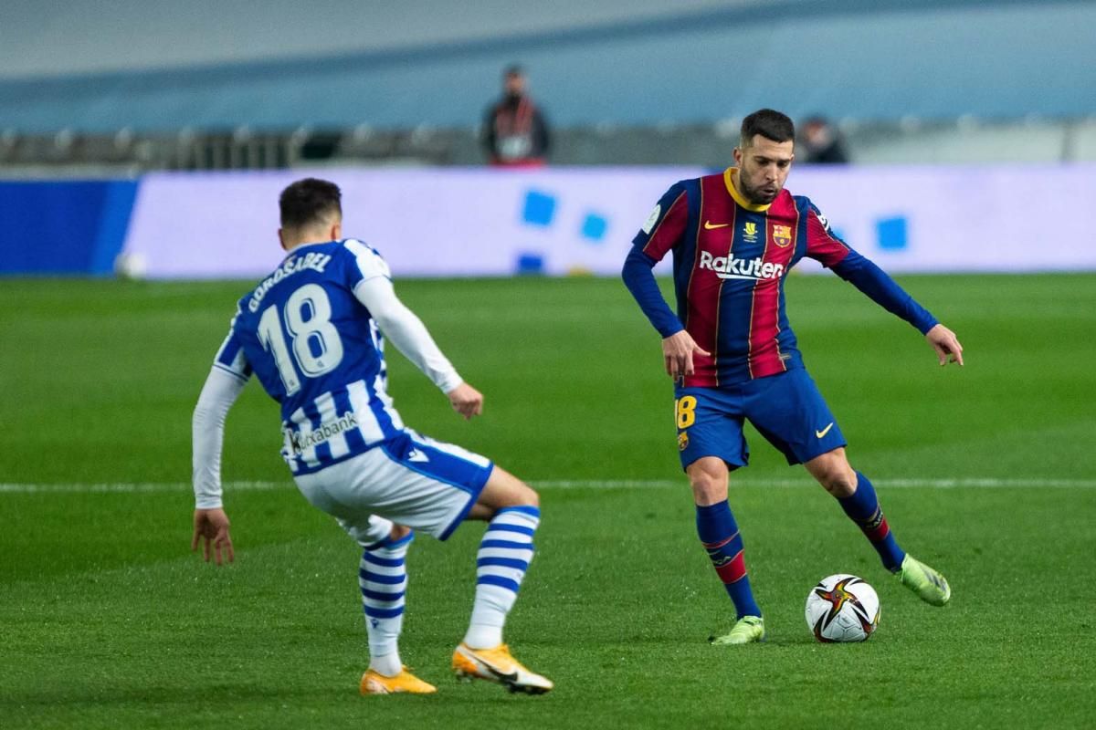 Las imágenes del FC Barcelona-Real Sociedad de la semifinal de la Supercopa de España