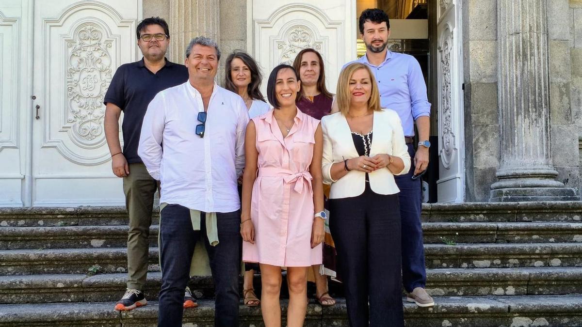Socialistas de la Diputación de Pontevedra.