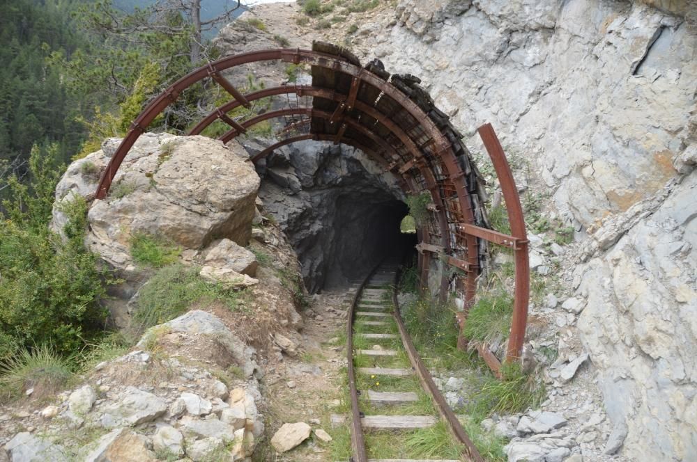 El trenet de coll de Pradell, en via morta