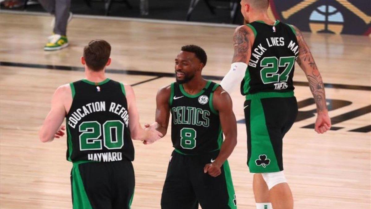 Los Celtics remontan, ganan y recortan la desventaja contra Miami Heat