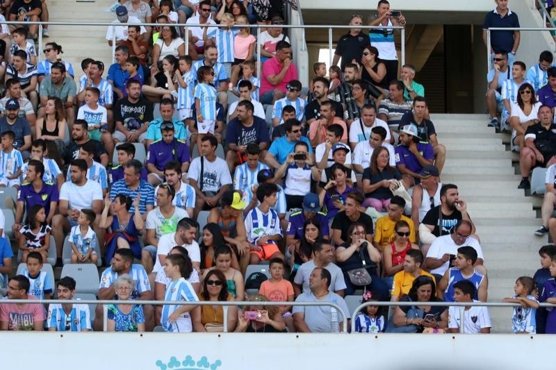 Entrenamiento de puertas abiertas del Málaga CF