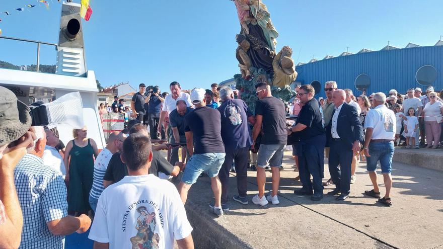Devoción en Bueu por la Reina de los Mares