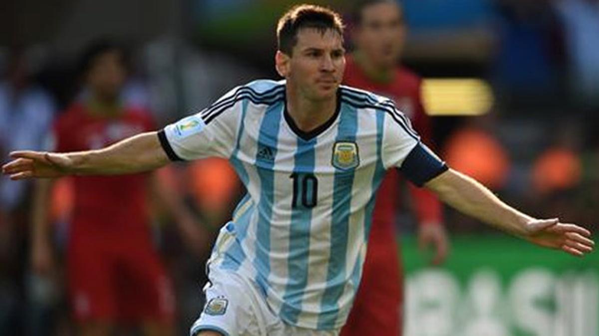 Messi, pieza clave en la albiceleste