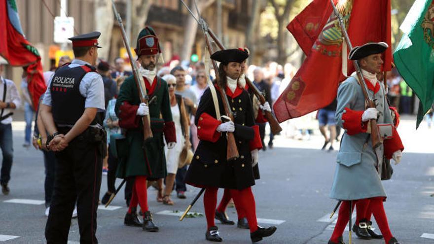 Comienzan los actos oficiales de la Diada