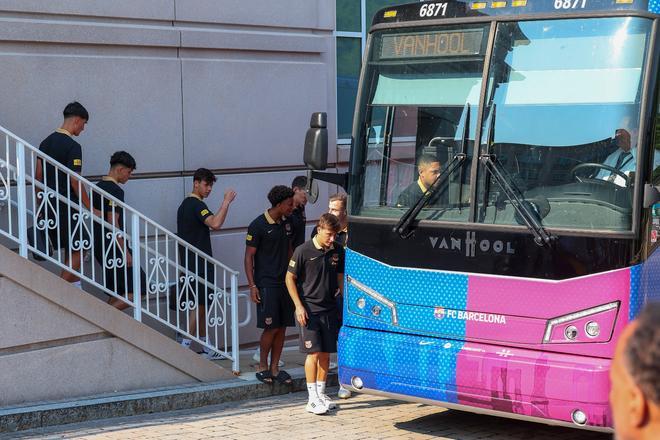 FC Barcelona. Pretemporada 2024/2025. Gira EEUU. Primer día de trabajo en Annapolis