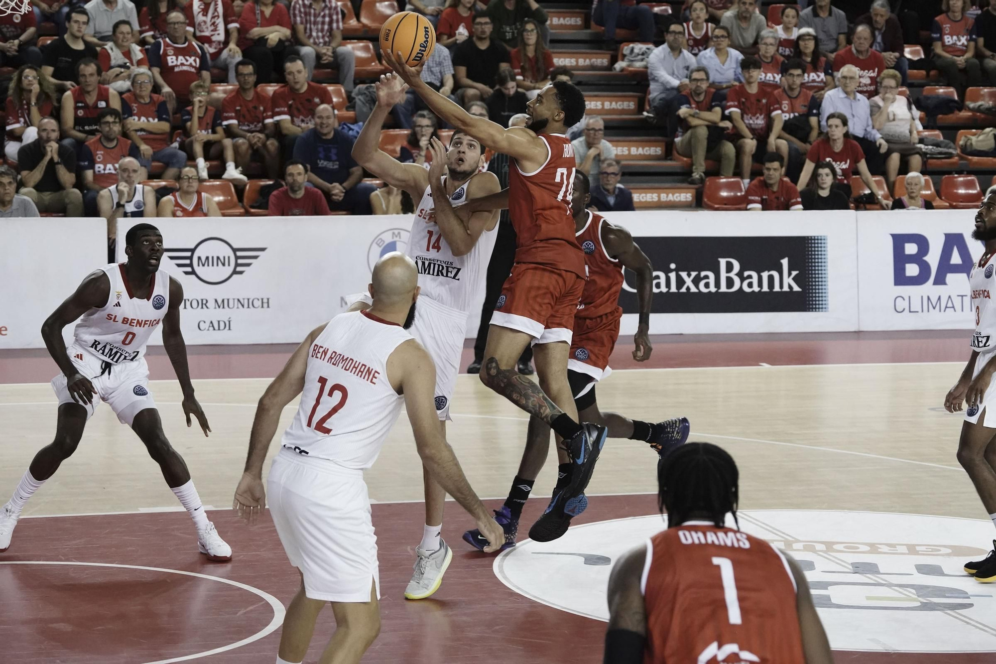 Les millors imatges del Baxi Manresa - SL Benfica