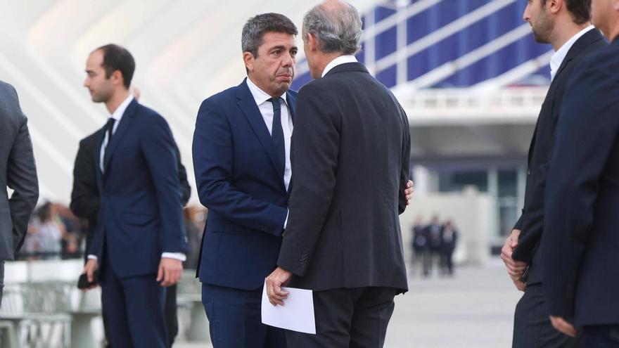 Camps apoya un relevo de Mazón sin elecciones pero con congreso del PPCV