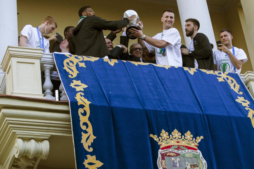 CELEBRACIONES DEL UNICAJA DE MÁLAGA TRAS ...