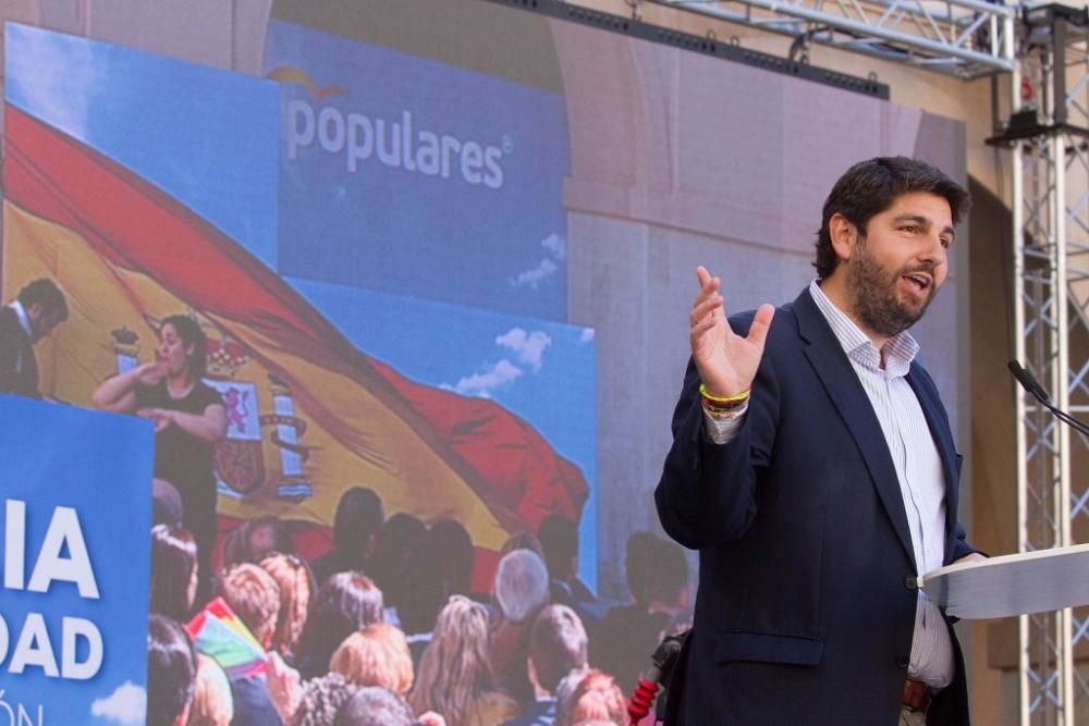 Acto de presentación de Noelia Arroyo como candidata a la alcaldía de Cartagena