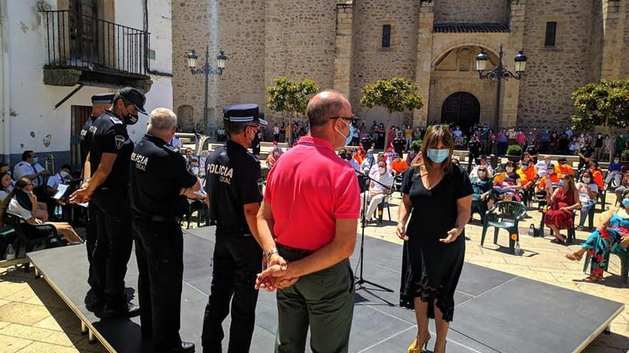 Navalmoral homenajea la labor de quienes han luchado frente al covid-19