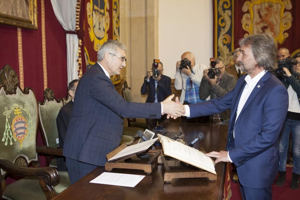 Toma de posesión de los vicerectores de la Universidad de Oviedo