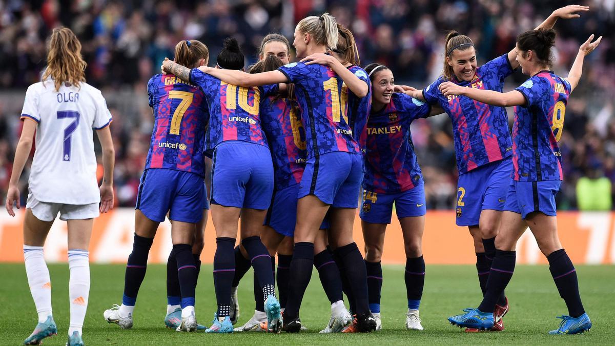 Barcelona - Reial Madrid de la Champions femenina, en directe