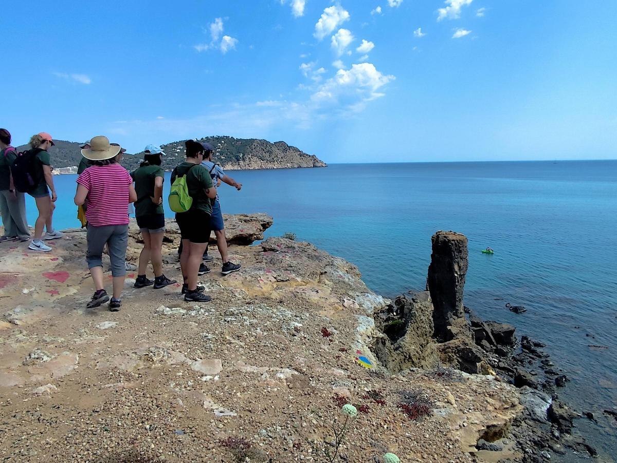 Una jornada de geología en es Figueral, con el geólogo Luis Alberto Tostón