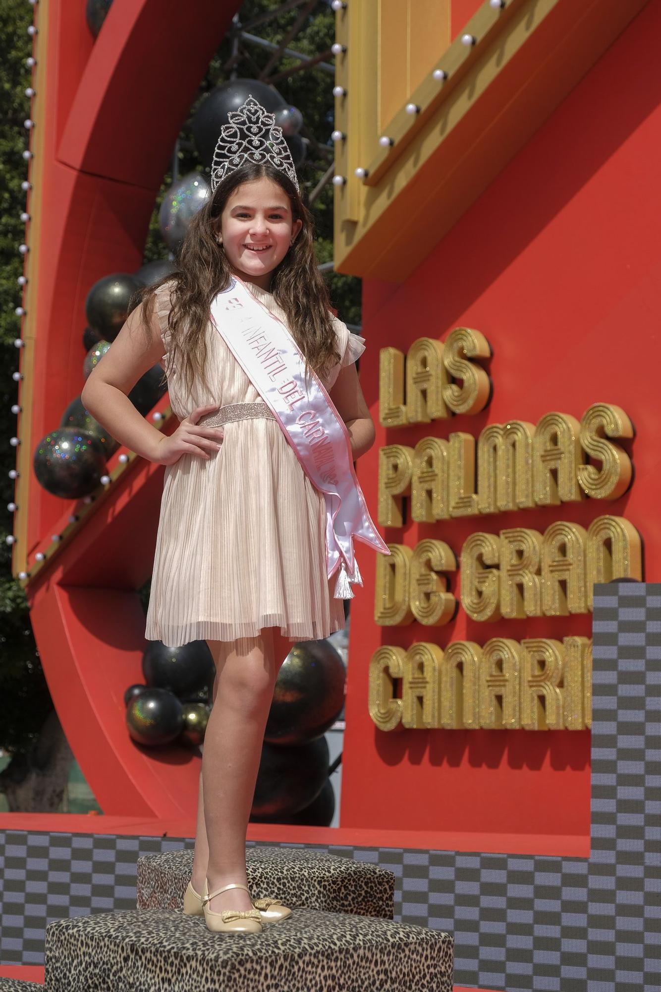 Aaliyah Méndez Pérez, Reina Infantil del Carnaval de Las Palmas de Gran Canaria 2023