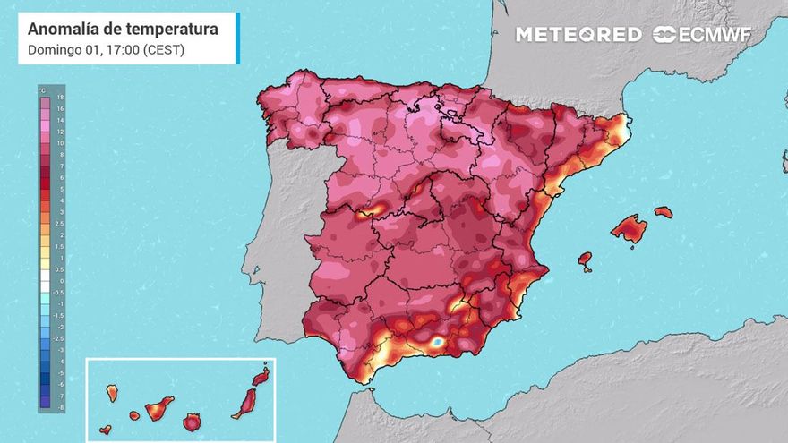 El tiempo | A Coruña seguirá este domingo bajo la influencia de las altas presiones