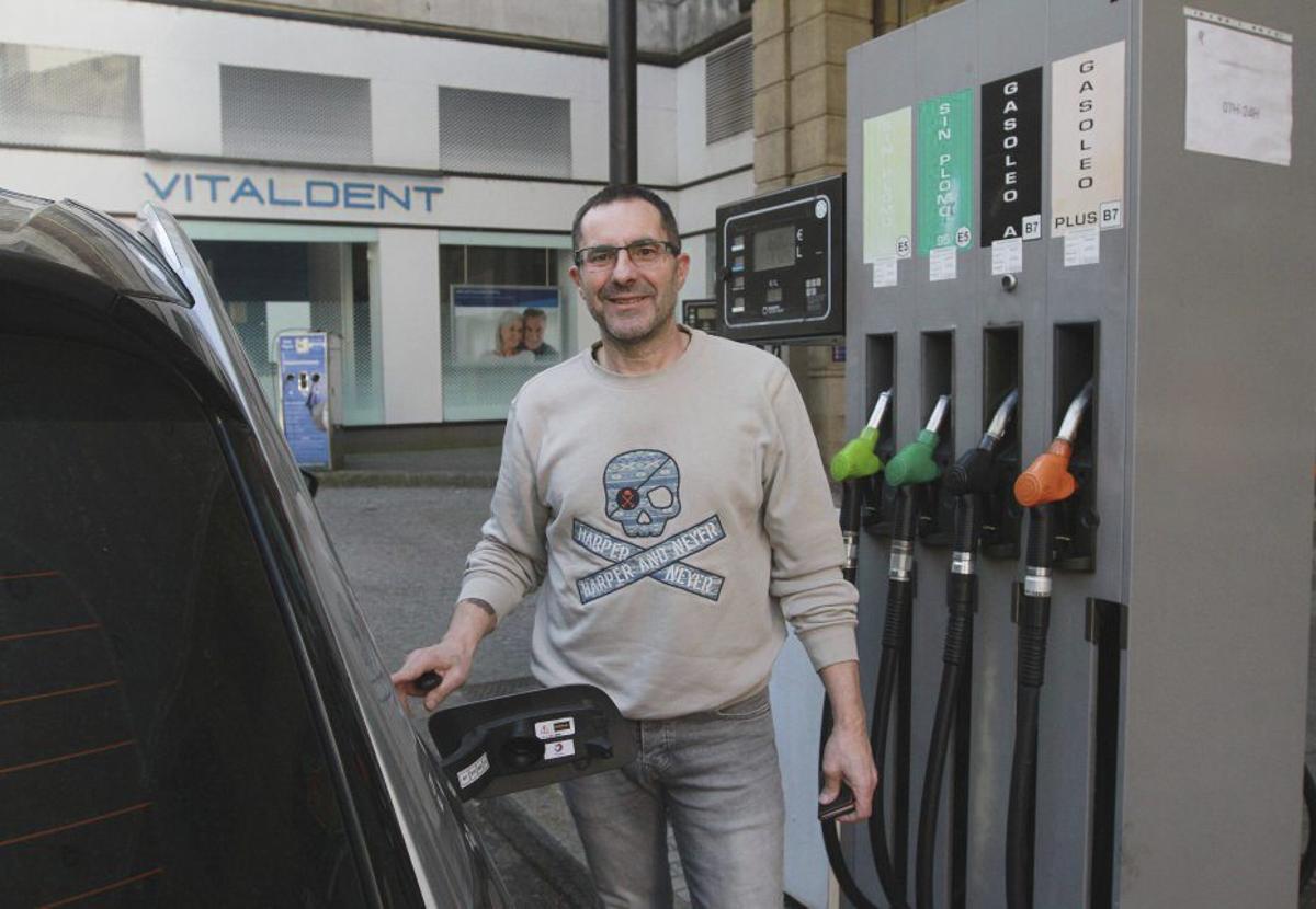 La subida del combustible comienza a notarse en los bolsillos de los ourensanos
