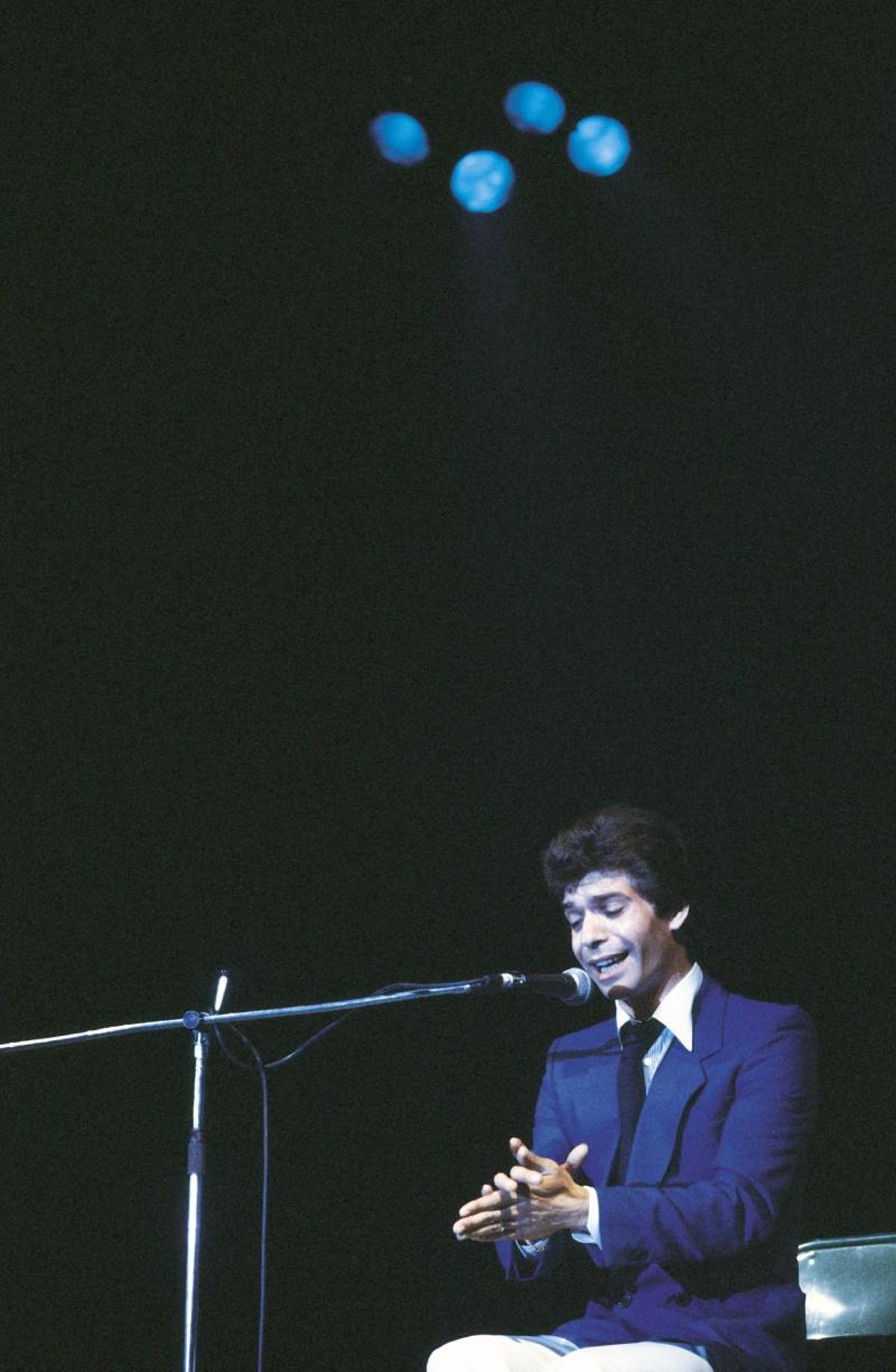 Camarón de la Isla, en la Fiestas de San Isidro de 1983