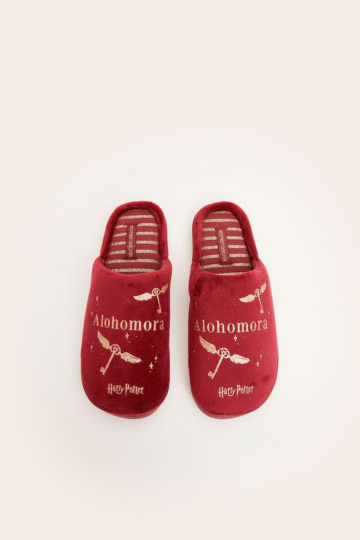 Zapatillas casa Harry Potter de Women' Secret (precio: 17,99 euros)