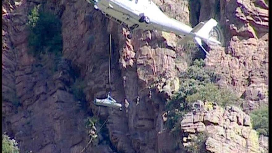 Un hombre cae en un barranco en Alcúdia de Veo