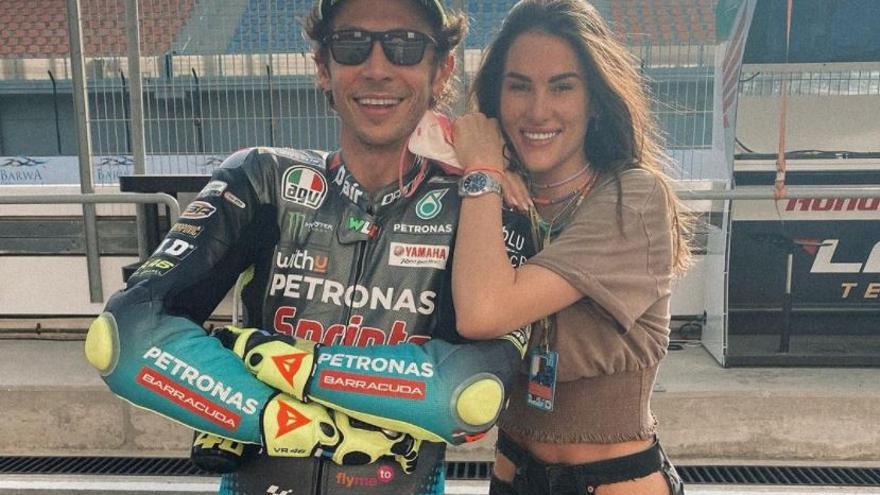 Las novias de Valentino Rossi durante su carrera de piloto