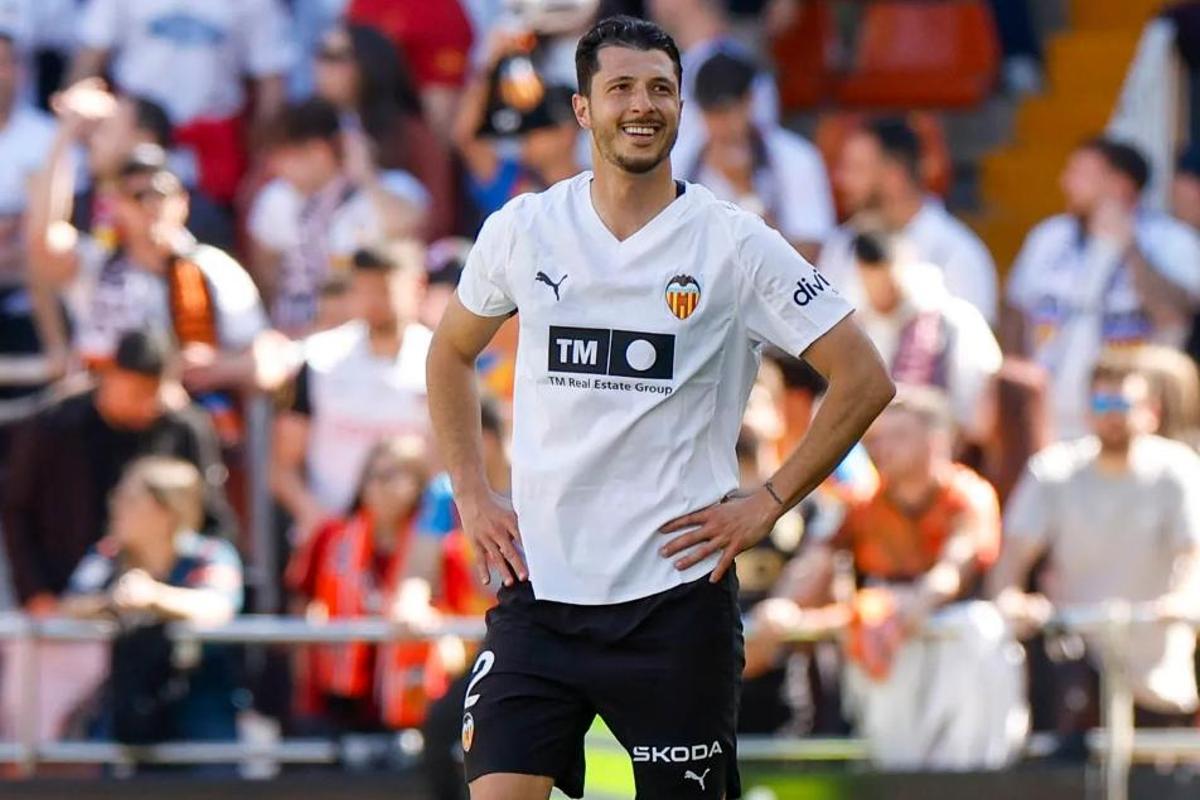 Guido Rodríguez, feliz en el Valencia CF